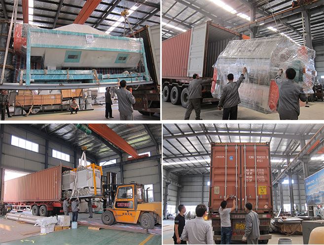 delivery for feed pellet making machine