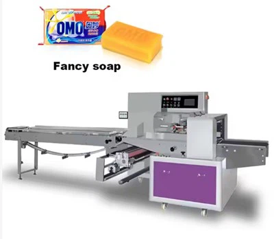 Màquina d’envasament de coixins de barra de sabó d’alta velocitat